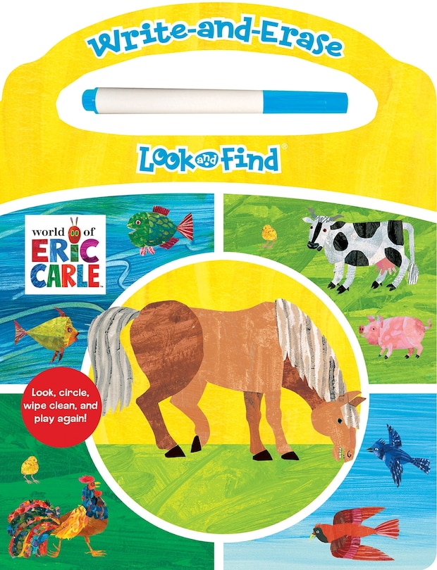 Front cover_World of Eric Carle: Write-And-Erase Look and Find