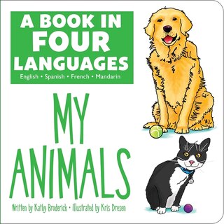 Front cover_A Book in Four Languages: My Animals