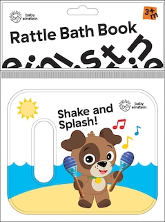 Front cover_Baby Einstein: Shake and Splash! Rattle Bath Book