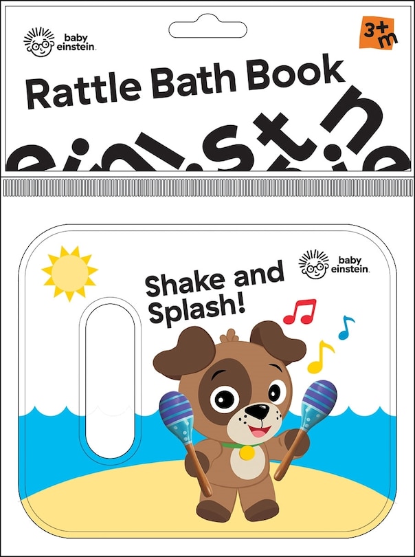 Front cover_Baby Einstein: Shake and Splash! Rattle Bath Book