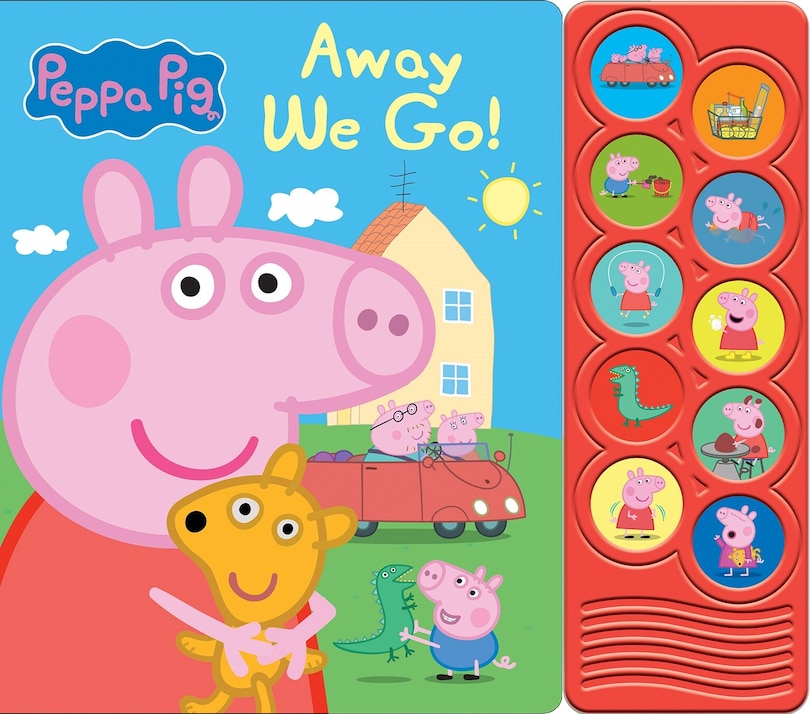 Front cover_PEPPA PIG AWAY WE GO SOUND BK