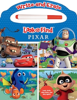 DISNEY PIXAR WRITEANDERASE LOOK & FIND