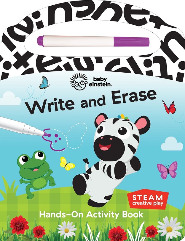 Couverture_Baby Einstein: Write and Erase Hands-On Activity Book