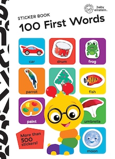 Front cover_Baby Einstein: 100 First Words Sticker Book