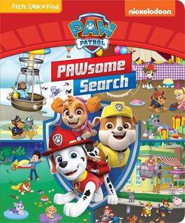 Front cover_Nickelodeon Paw Patrol: Pawsome Search First Look and Find