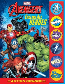 Front cover_MARVEL AVENGERS CALLING ALL HEROES ACTIO