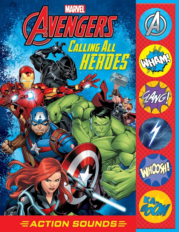 Front cover_MARVEL AVENGERS CALLING ALL HEROES ACTIO