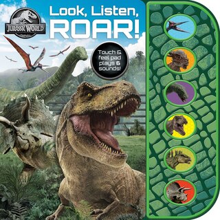 Front cover_JURASSIC WORLD LOOK LISTEN ROAR SOUND BK