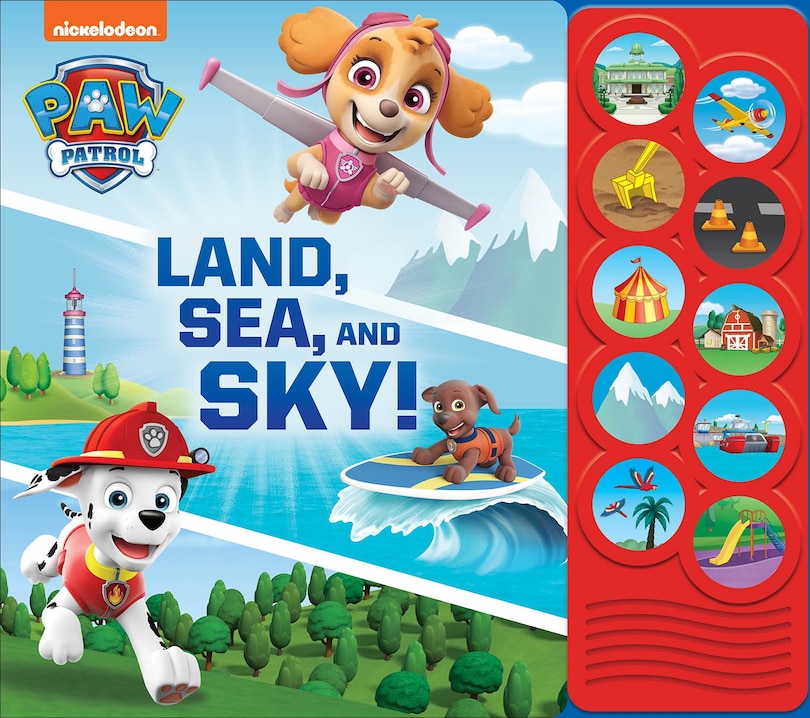 Front cover_NICKELODEON PAW PATROL LAND SEA AND SKY