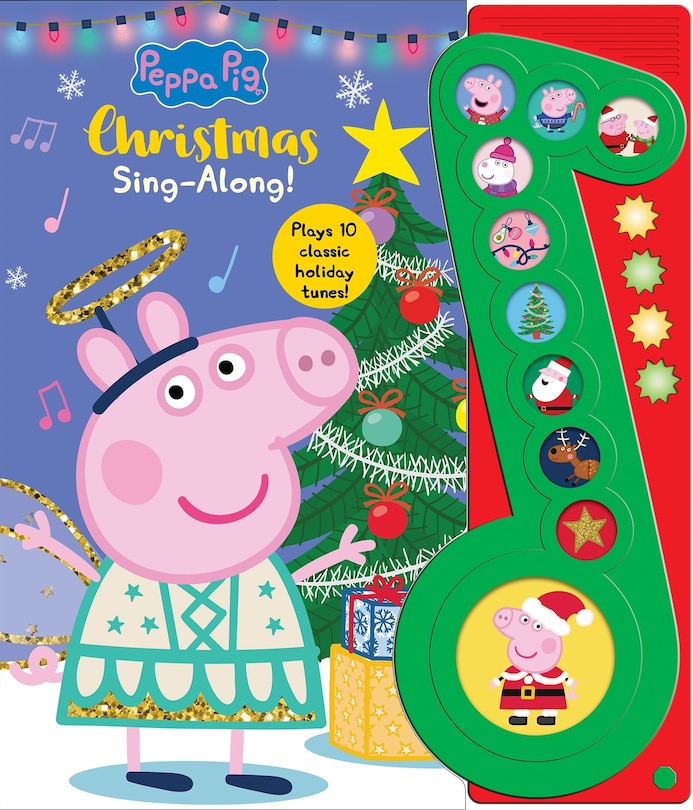Front cover_Peppa Pig: Christmas Sing-Along! Sound Book