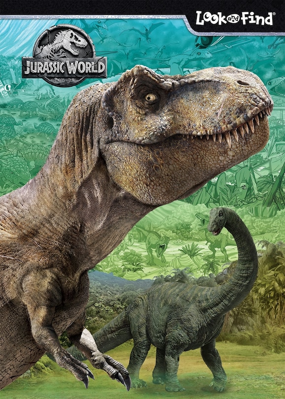 Front cover_Jurassic World: Look and Find