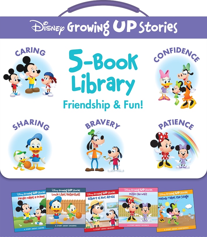 Front cover_DISNEY GROWING UP STORIES 5BK LIBRARY FR