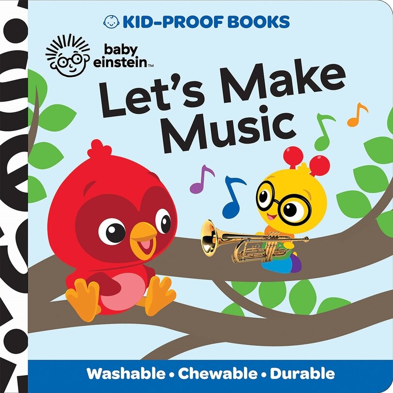 Front cover_Baby Einstein: Let's Make Music Kid-Proof Books