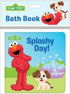 Front cover_Sesame Street: Elmo's Splashy Day! Bath Book