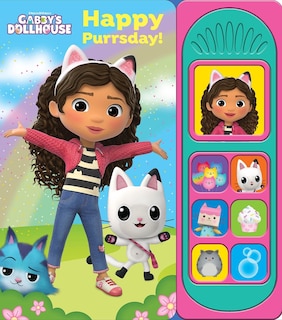 Front cover_DreamWorks Gabby's Dollhouse: Happy Purrsday! Sound Book