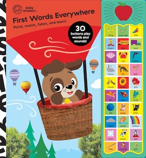 Front cover_Baby Einstein: First Words Everywhere Sound Book
