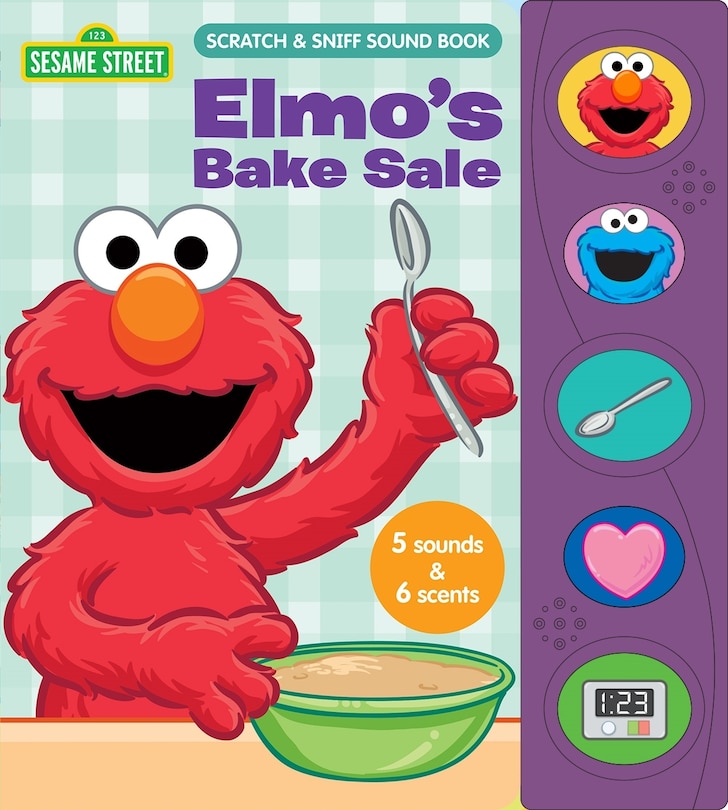 Couverture_Sesame Street: Elmo's Bake Sale Scratch & Sniff Sound Book