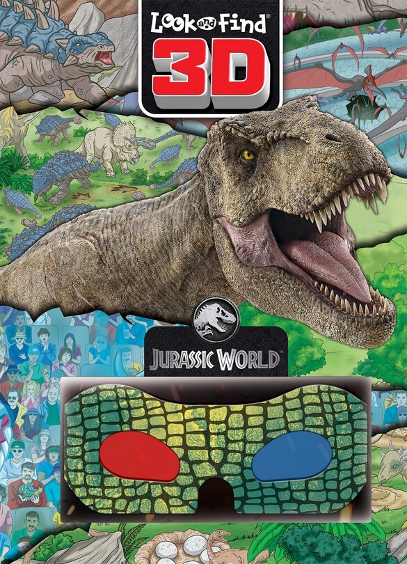 Front cover_Jurassic World: Look and Find 3D