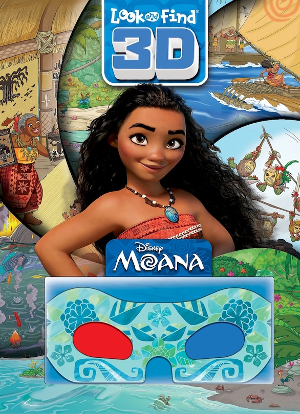 Couverture_Disney Moana: Look and Find 3D