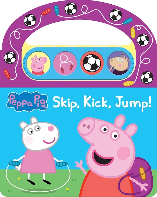 Couverture_Peppa Pig: Skip, Kick, Jump! Sound Book