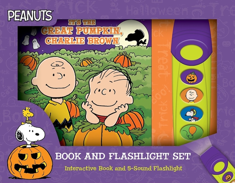Couverture_Peanuts: It's the Great Pumpkin, Charlie Brown Book and 5-Sound Flashlight Set