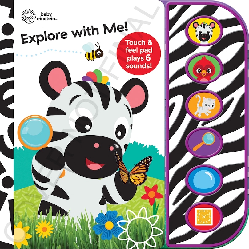 Front cover_Baby Einstein: Explore with Me! Sound Book