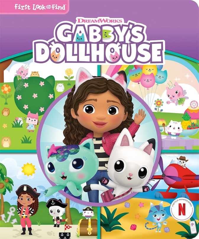 Couverture_DreamWorks Gabby's Dollhouse: First Look and Find