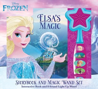Couverture_Disney Frozen: Elsa's Magic Storybook and Magic Wand Sound Book Set