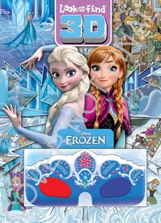 Front cover_Disney Frozen: Look and Find 3D