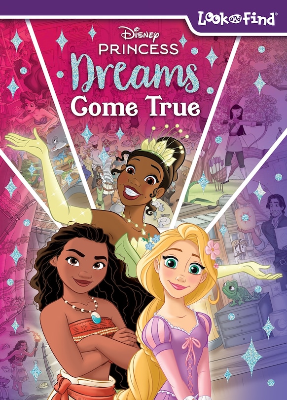 Front cover_Disney Princess: Dreams Come True Look and Find