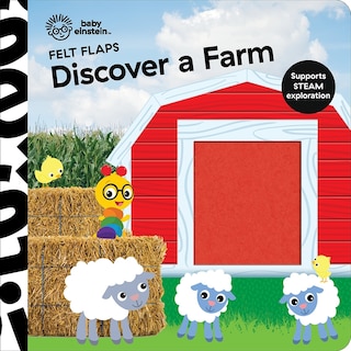 Front cover_Baby Einstein: Discover a Farm Felt Flaps
