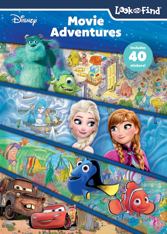Front cover_Disney: Movie Adventures Look and Find