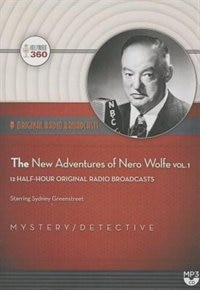 Front cover_The New Adventures Of Nero Wolfe, Vol. 1