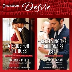 Front cover_A Bride For The Boss & Redeeming The Billionaire Seal