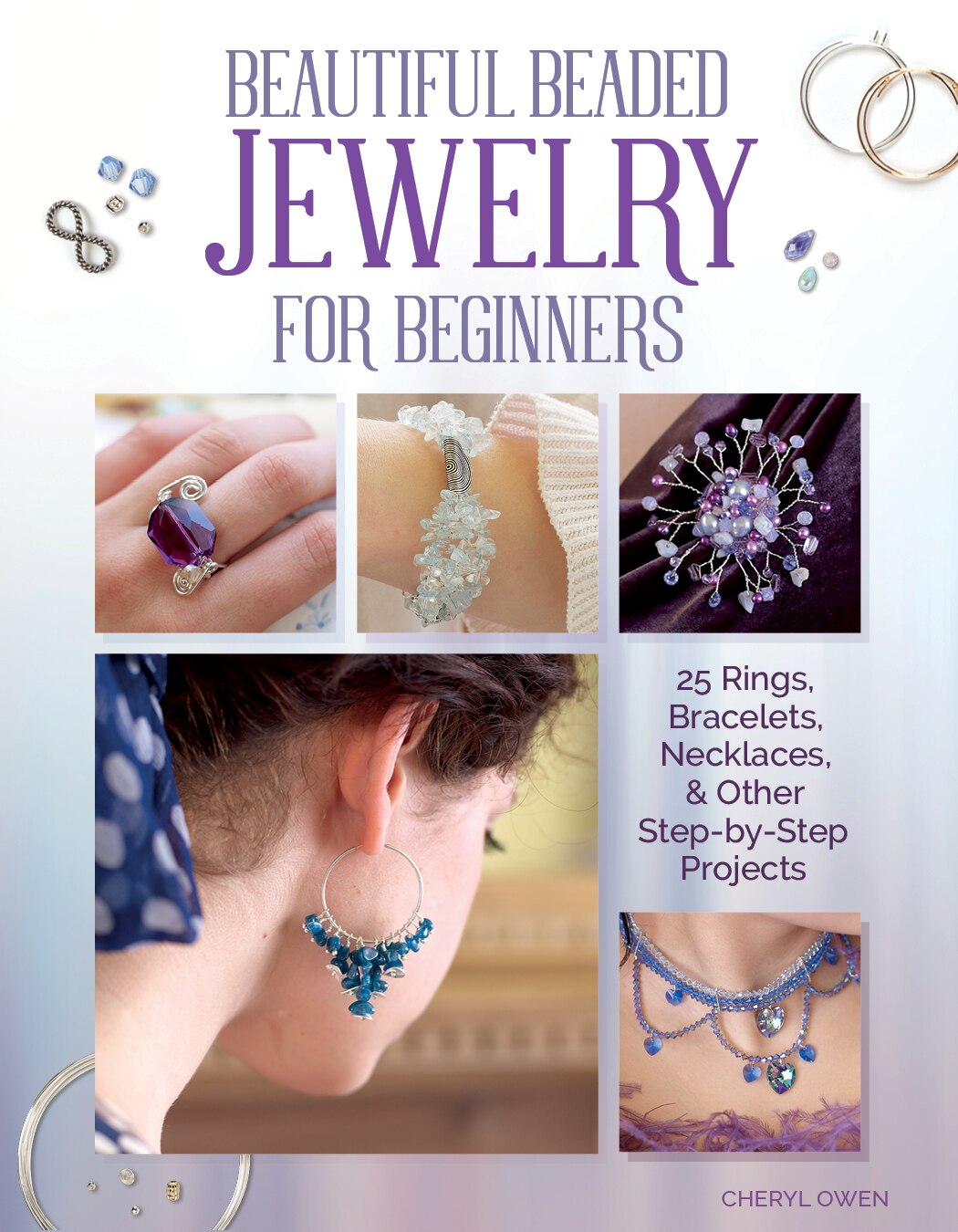 Beautiful beaded jewelry top