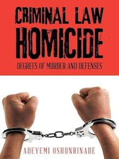 Front cover_Criminal Law Homicide