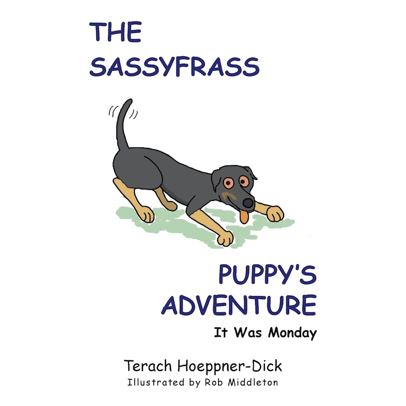 Front cover_The Sassyfrass Puppy's Adventure