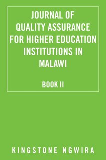 Front cover_JOURNAL OF QUALITY ASSURANCE FOR HIGHER EDUCATION INSTITUTIONS IN MALAWI