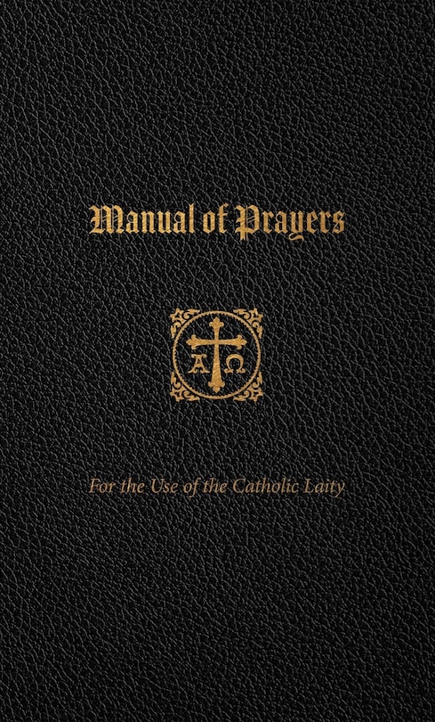 Front cover_Manual of Prayers