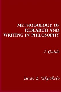 Couverture_Methodology of Research and Writing in Philosophy
