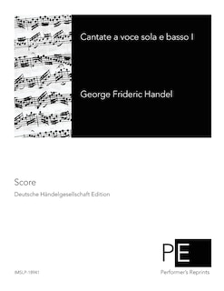 Front cover_Cantate a voce sola e basso I