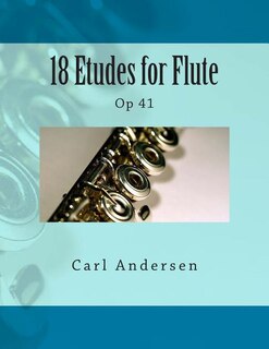 Couverture_18 Etudes for Flute
