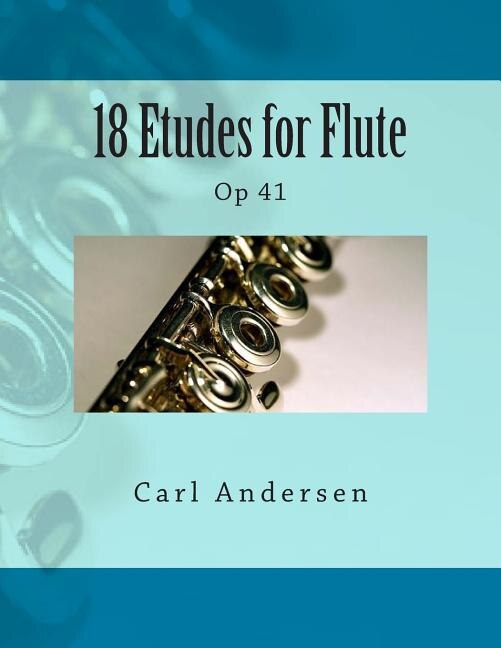 Couverture_18 Etudes for Flute