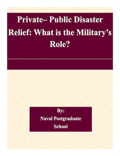 Front cover_Private- Public Disaster Relief