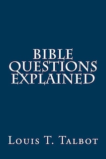 Front cover_Bible Questions Explained