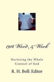 Couverture_1916 Word And Work