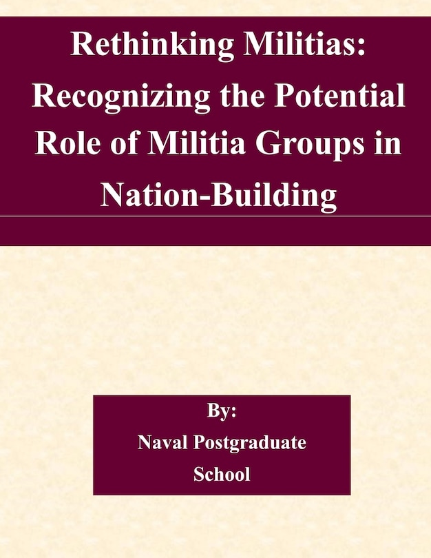 Couverture_Rethinking Militias