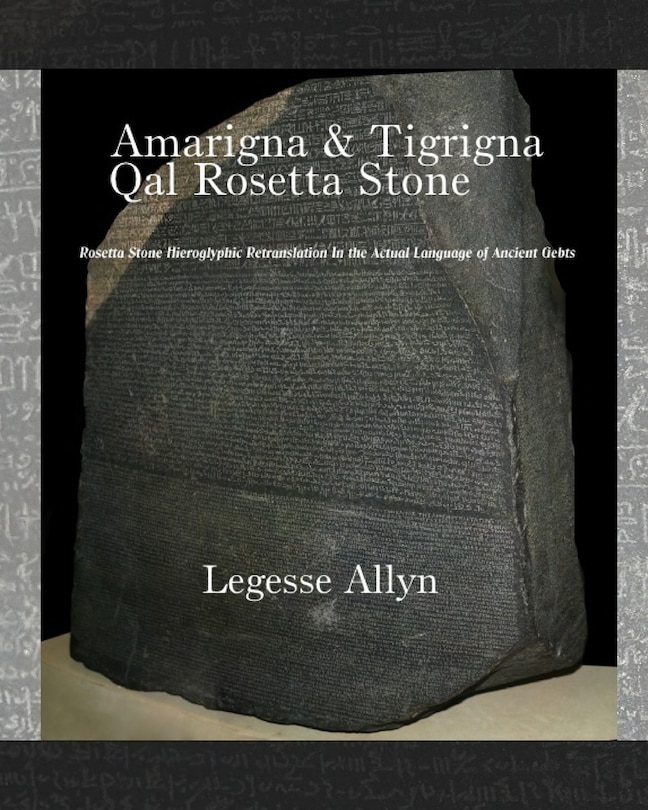 Front cover_Amarigna & Tigrigna Qal Rosetta Stone