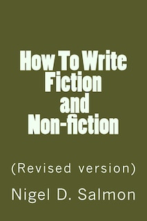 Front cover_How To Write Fiction and Non-fiction