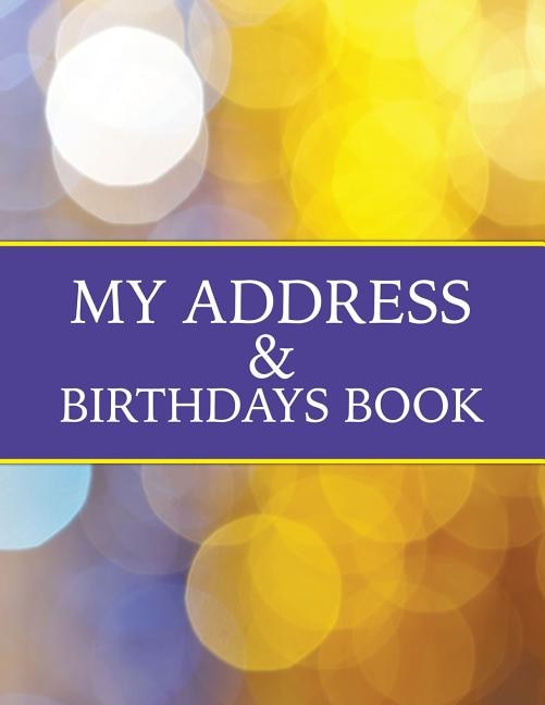 Couverture_My Address & Birthdays Book